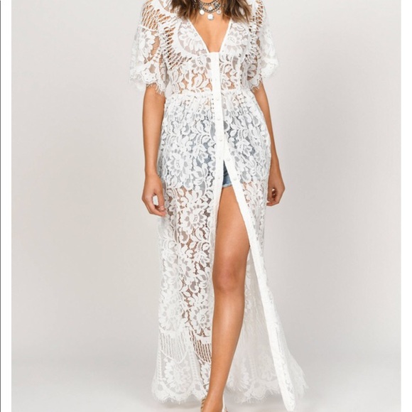 white maxi dress cover up